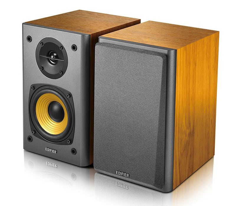 Edifier R1000T4 Active 2.0 Bookshelf Speaker System - Brown