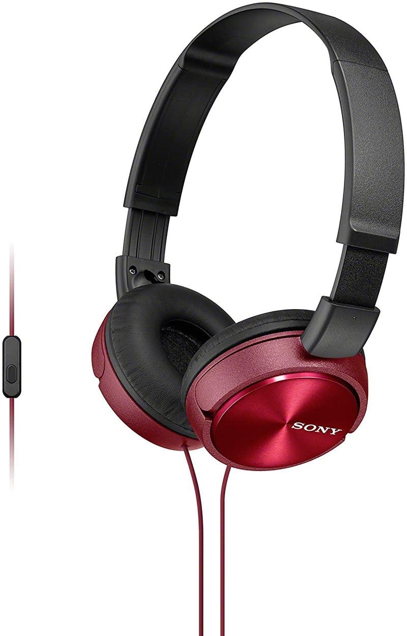 Sony MDRZX310 Foldable Headphones -RED